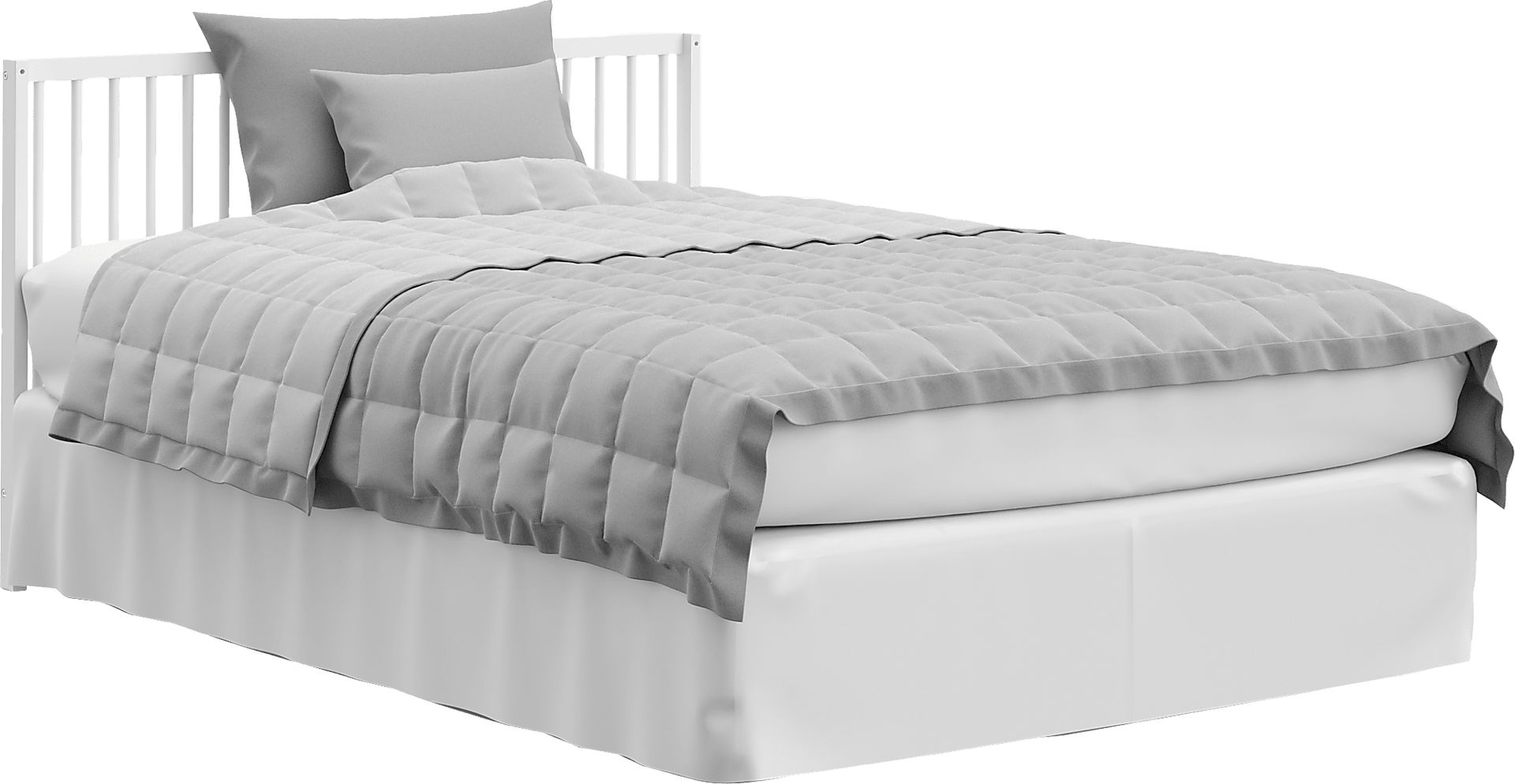 Alexei White Convertible Crib - Image 9
