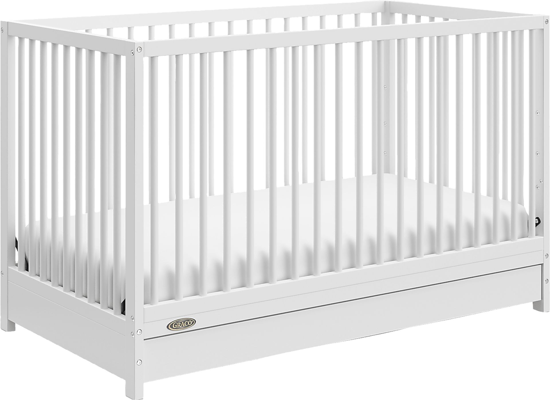 Alexei White Convertible Crib - Image 1