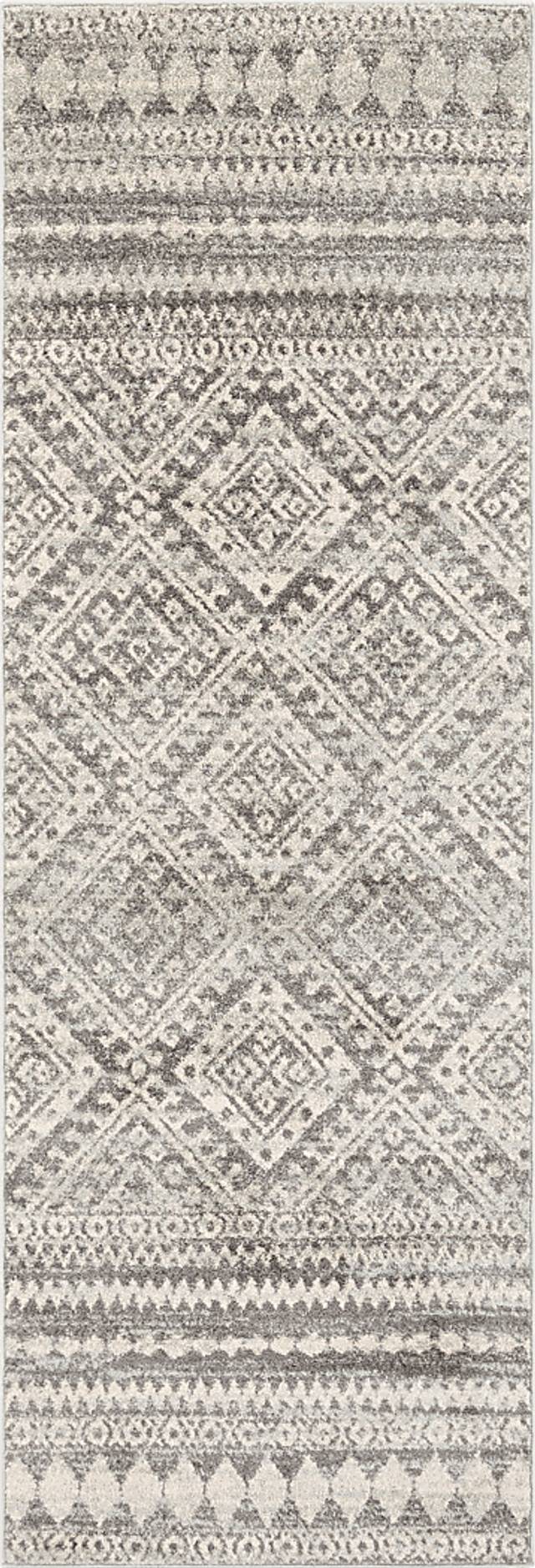 Alexey Gray 2'7 x 7'6 Runner Rug - Thumbnail - Image 1