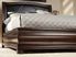 Alexi Cherry 3 Pc Queen Bed with Chocolate Inset