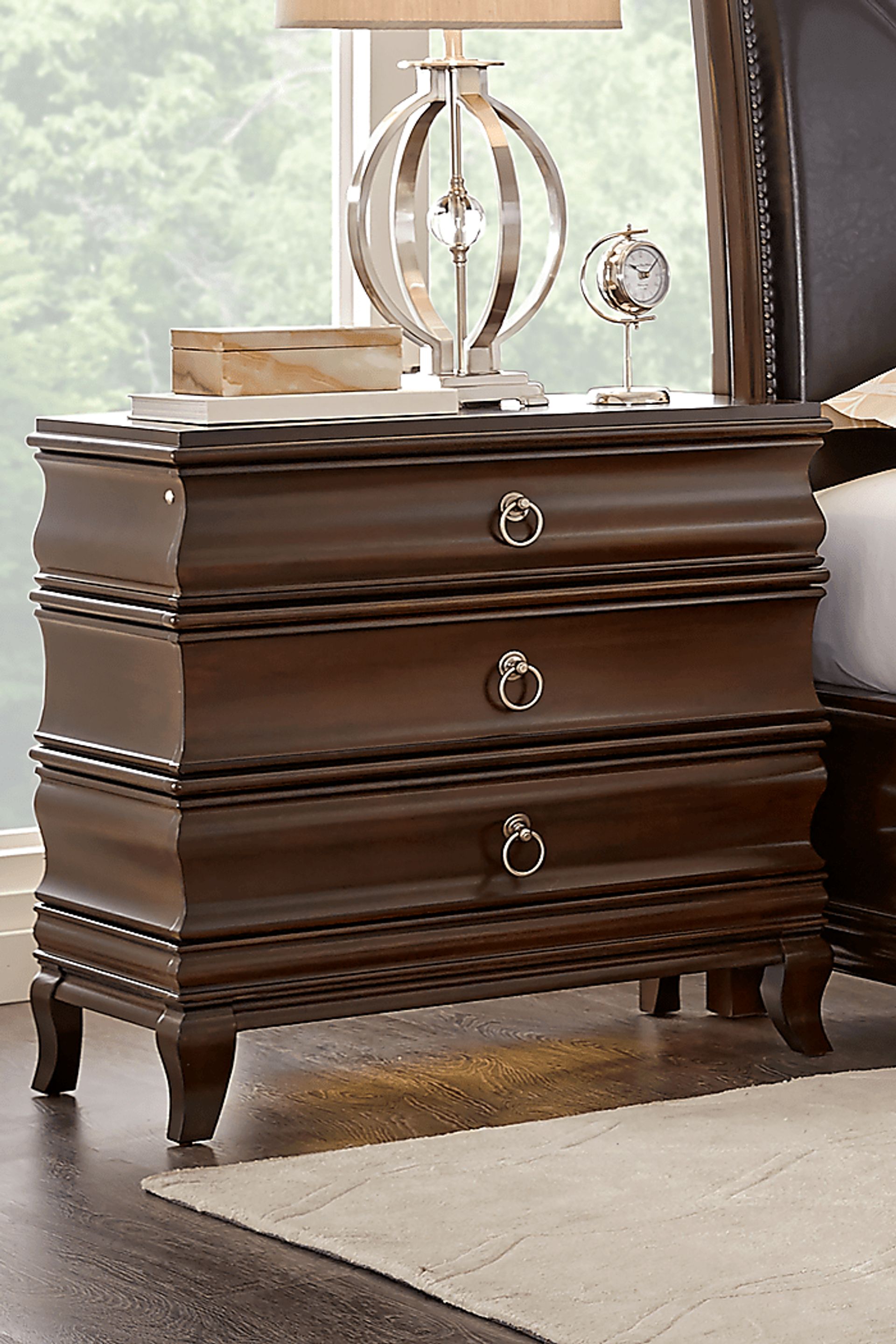 Alexi Cherry Nightstand - Image 4