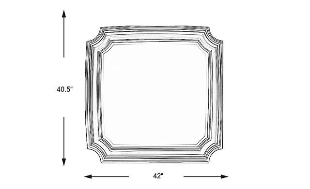 Dimension Image. Please refer to the Dimension Tab on this page for dimension details.
