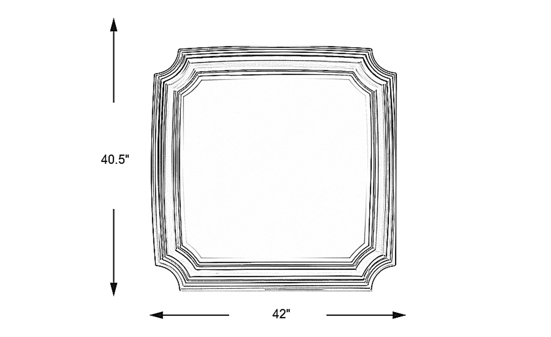 Dimension Image. Please refer to the Dimension Tab on this page for dimension details.