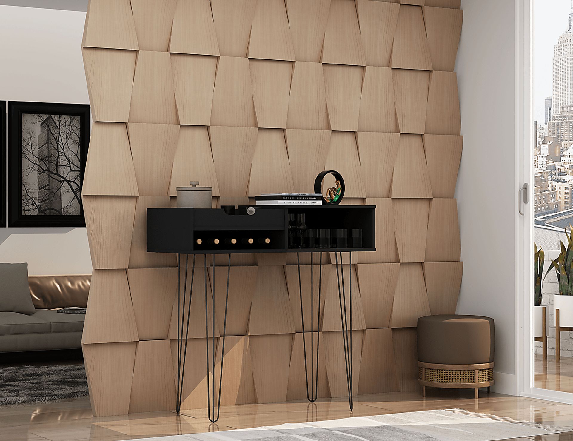 Alexito Black Sofa Table - Image 8