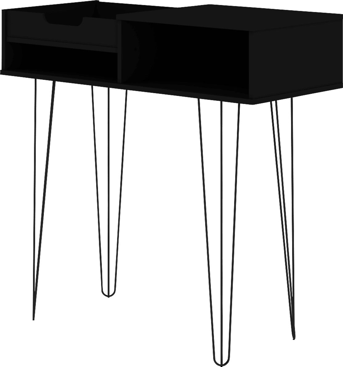 Alexito Black Sofa Table
