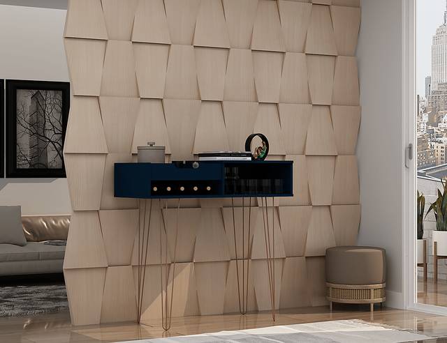 Alexito Blue Sofa Table - Thumbnail - Image 8