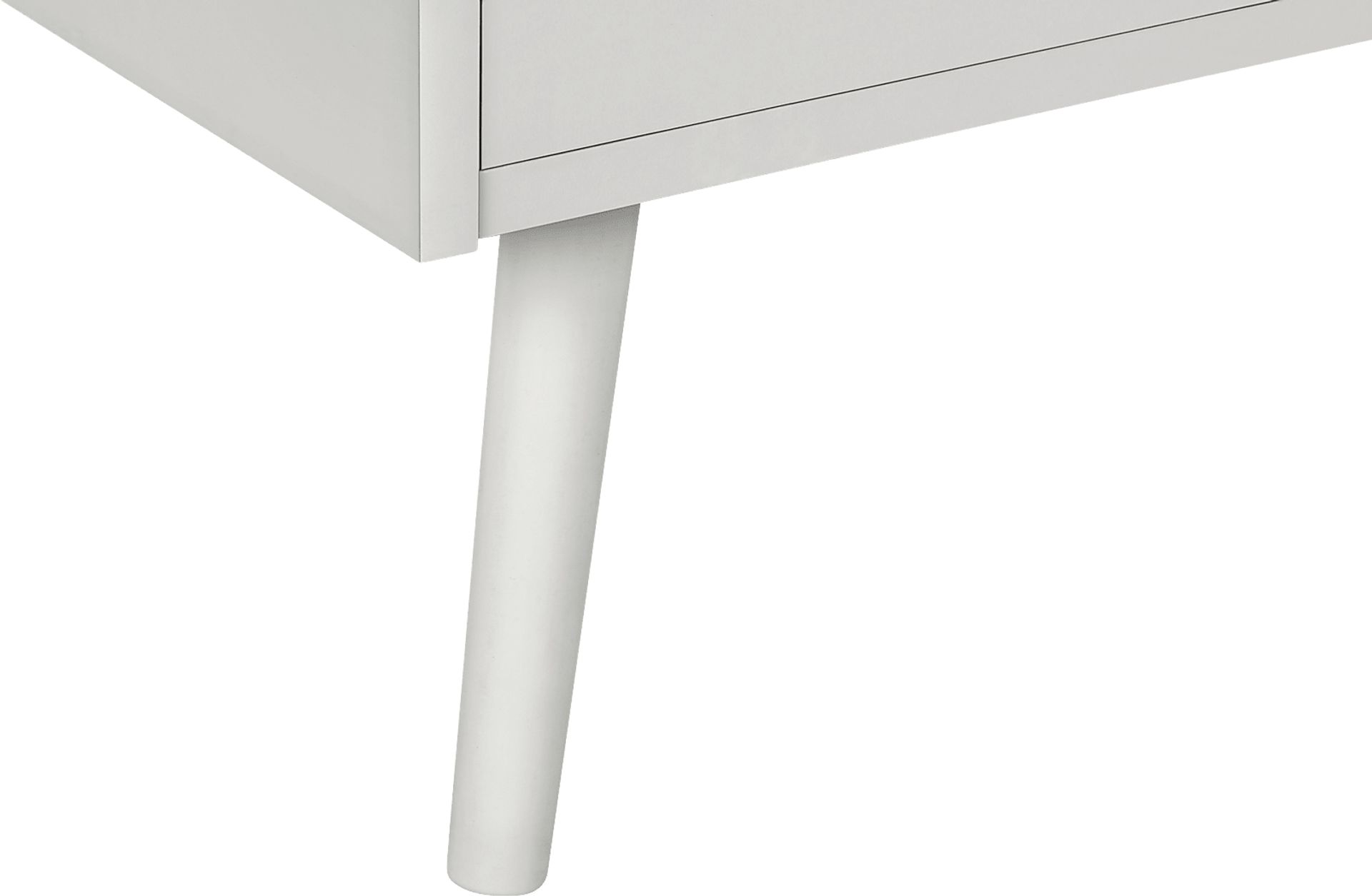 Alfaro White End Table - Image 10