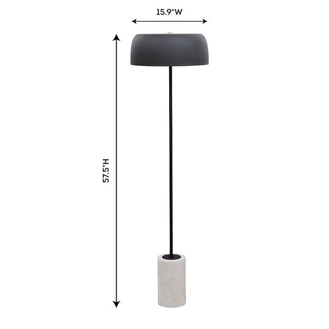 Alfena Black Floor Lamp - Thumbnail - Image 8