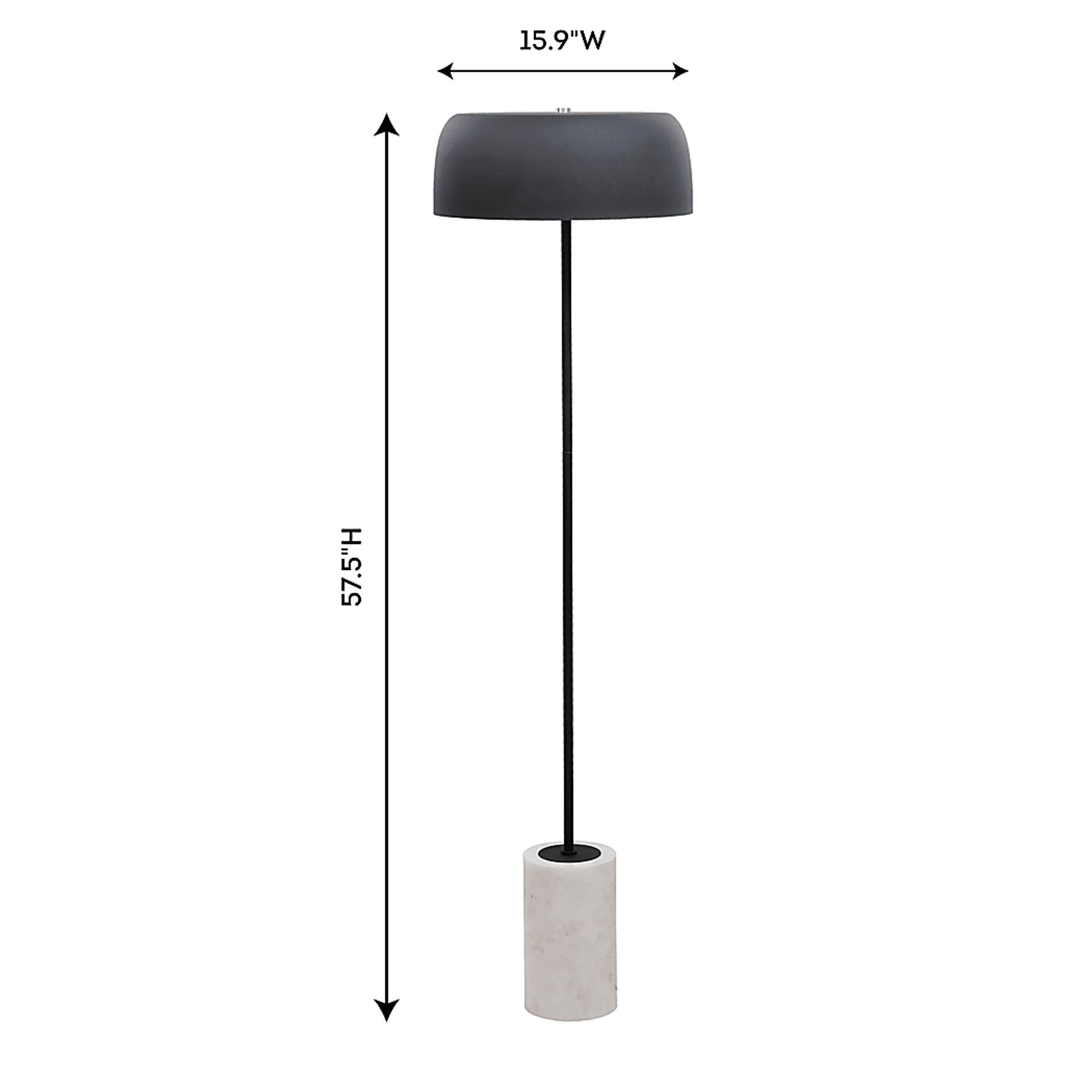 Alfena Black Floor Lamp - Image 8