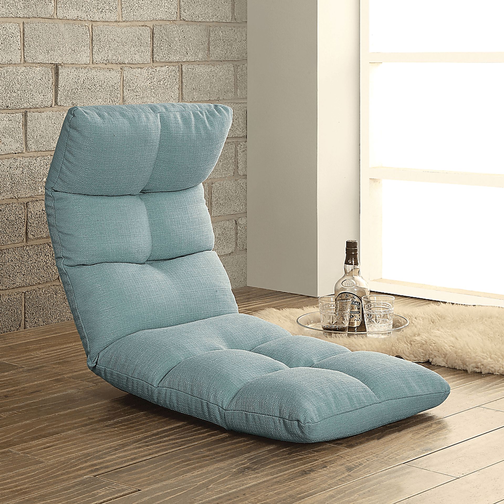 Alfie Teal Gaming Lounge Chair - Image 2