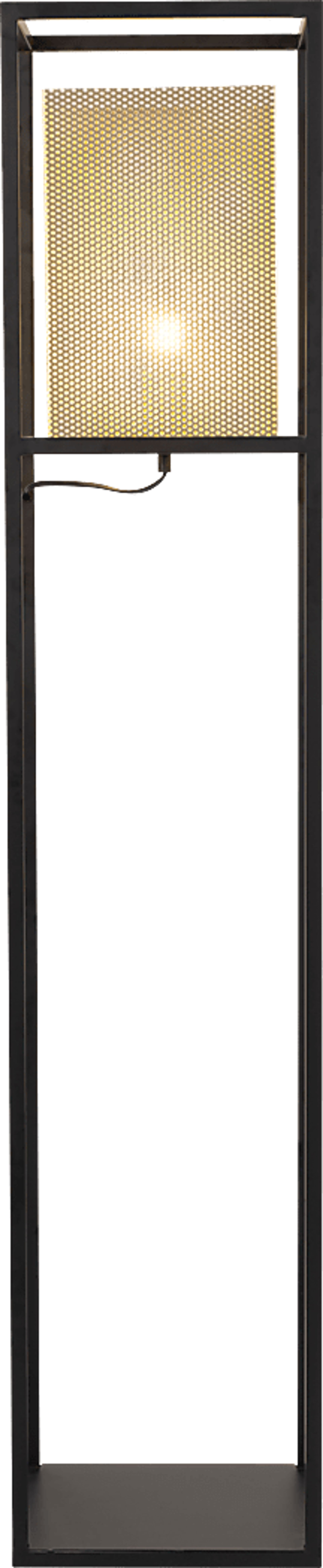 Alfonzo Lane Black Floor Lamp - Image 3