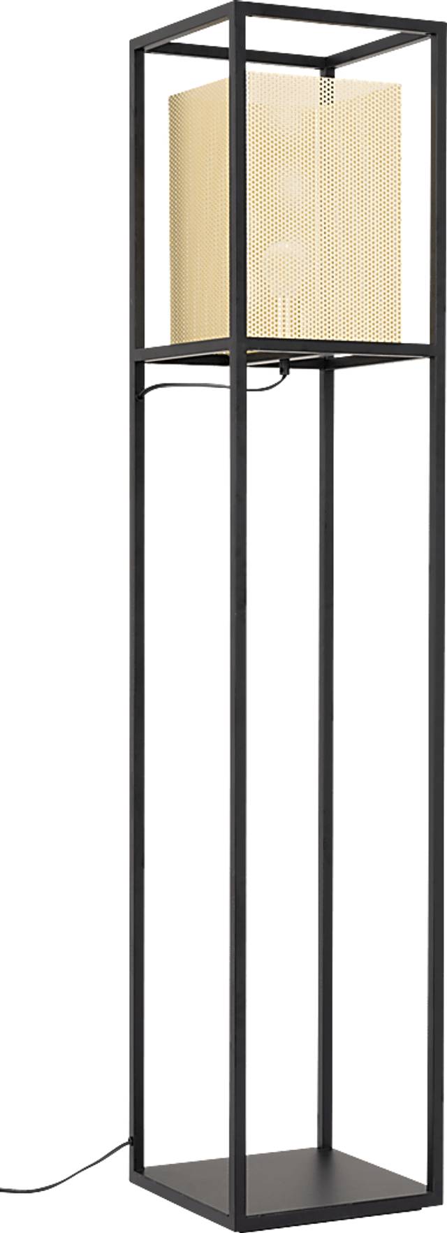 Alfonzo Lane Black Floor Lamp - Thumbnail - Image 4