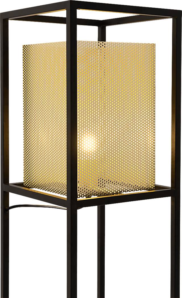 Alfonzo Lane Black Floor Lamp - Thumbnail - Image 6