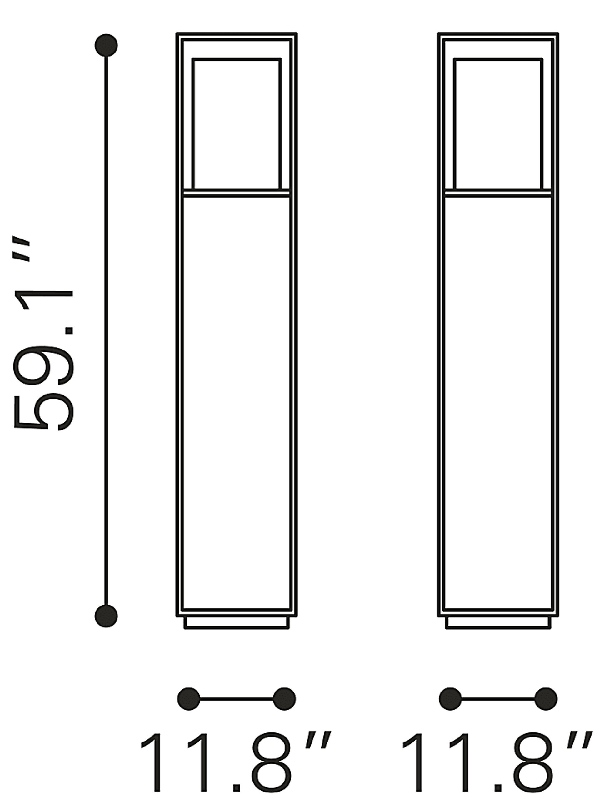 Alfonzo Lane Black Floor Lamp - Image 8