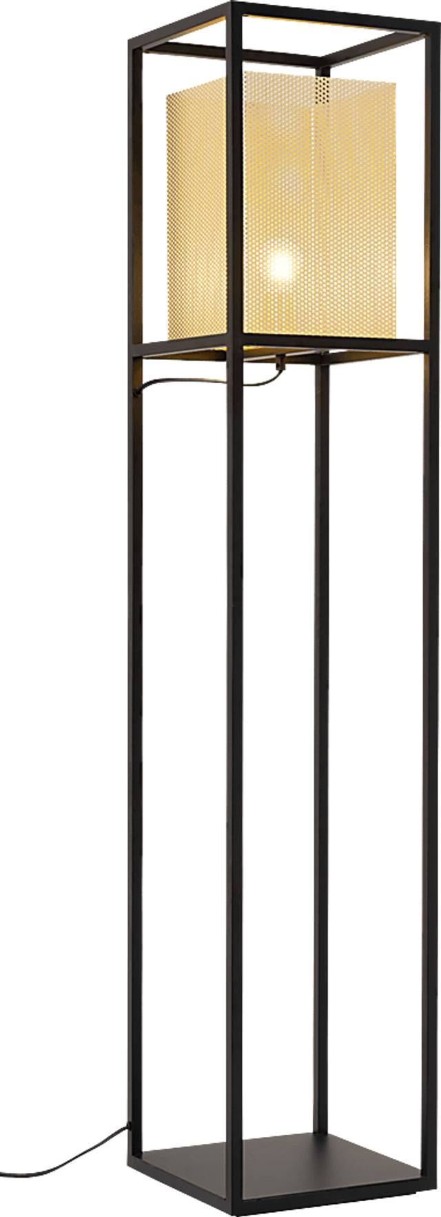 Alfonzo Lane Black Floor Lamp - Thumbnail - Image 1