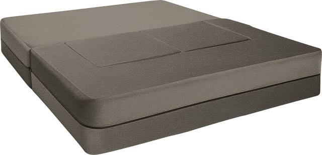 Alfy Light Brown Convertible Loveseat and Ottomans - Thumbnail - Image 3