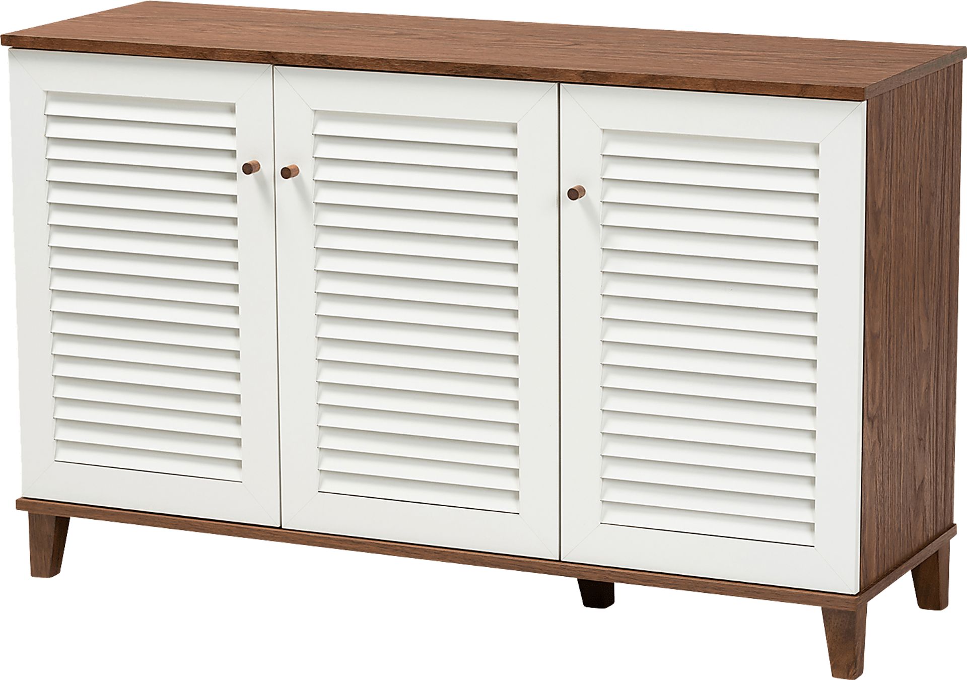 Algarin Brown Large Accent Cabinet - Image 1