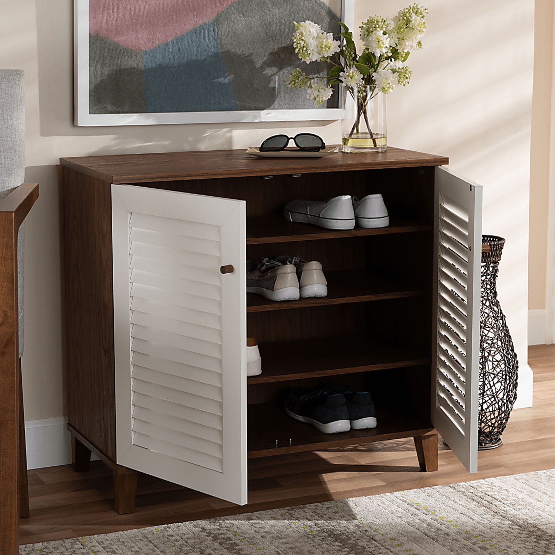 Algarin Brown Accent Cabinet - Image 8