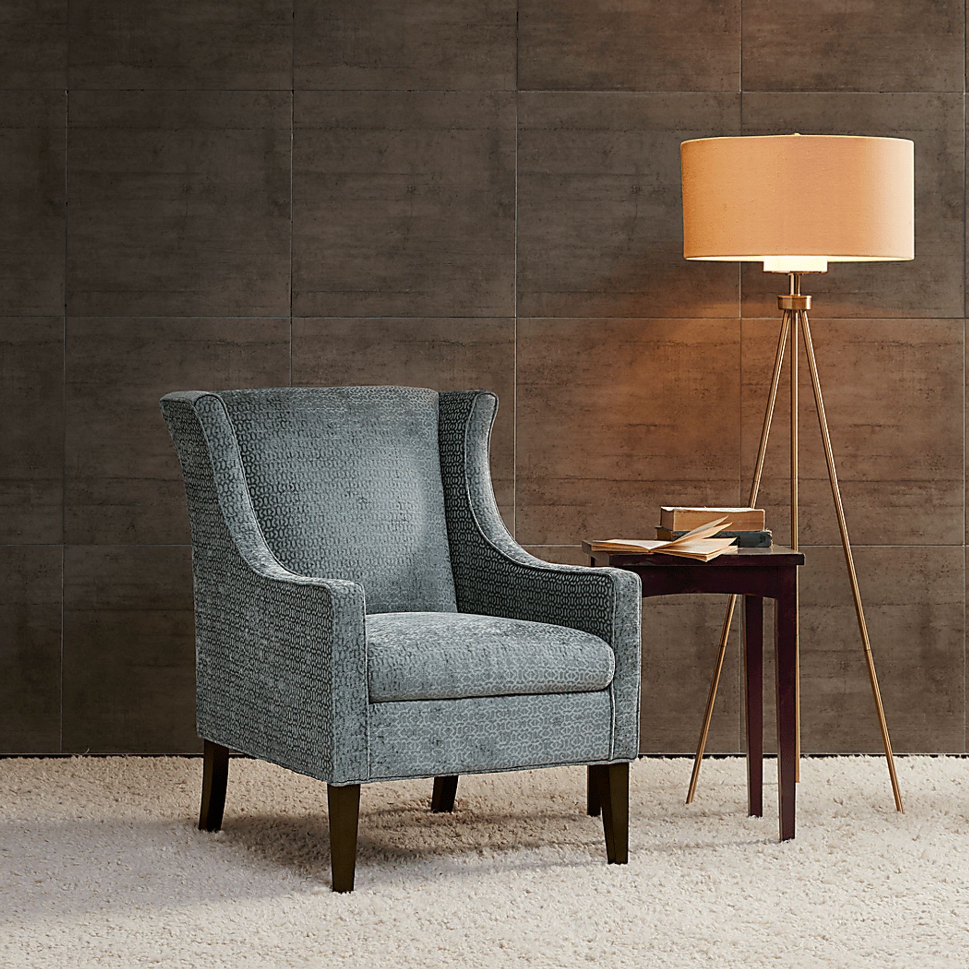 Algarita Gray Accent Chair - Image 2