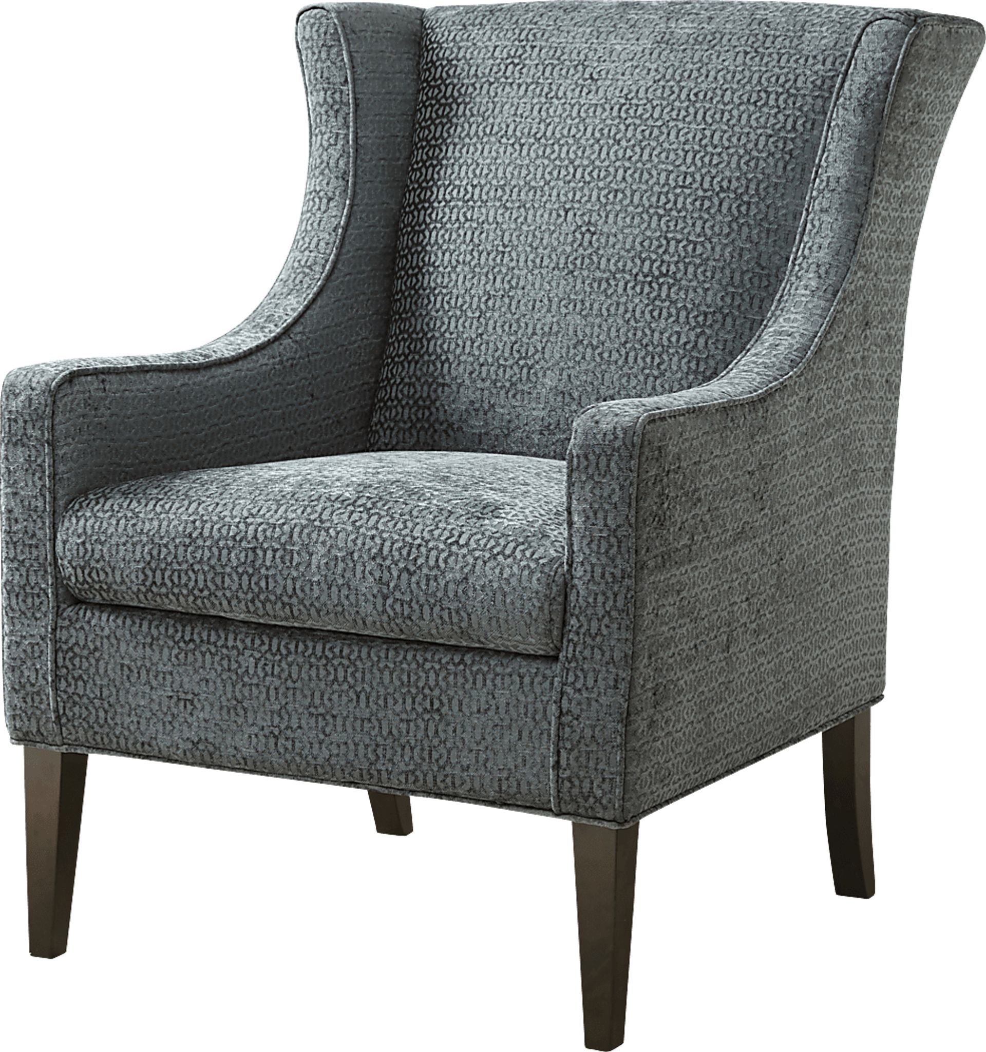 Algarita Gray Accent Chair - Image 1
