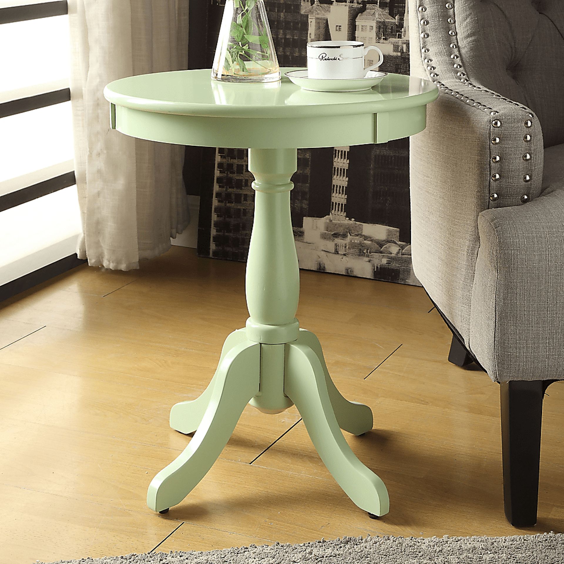 Alger Green Accent Table - Image 2