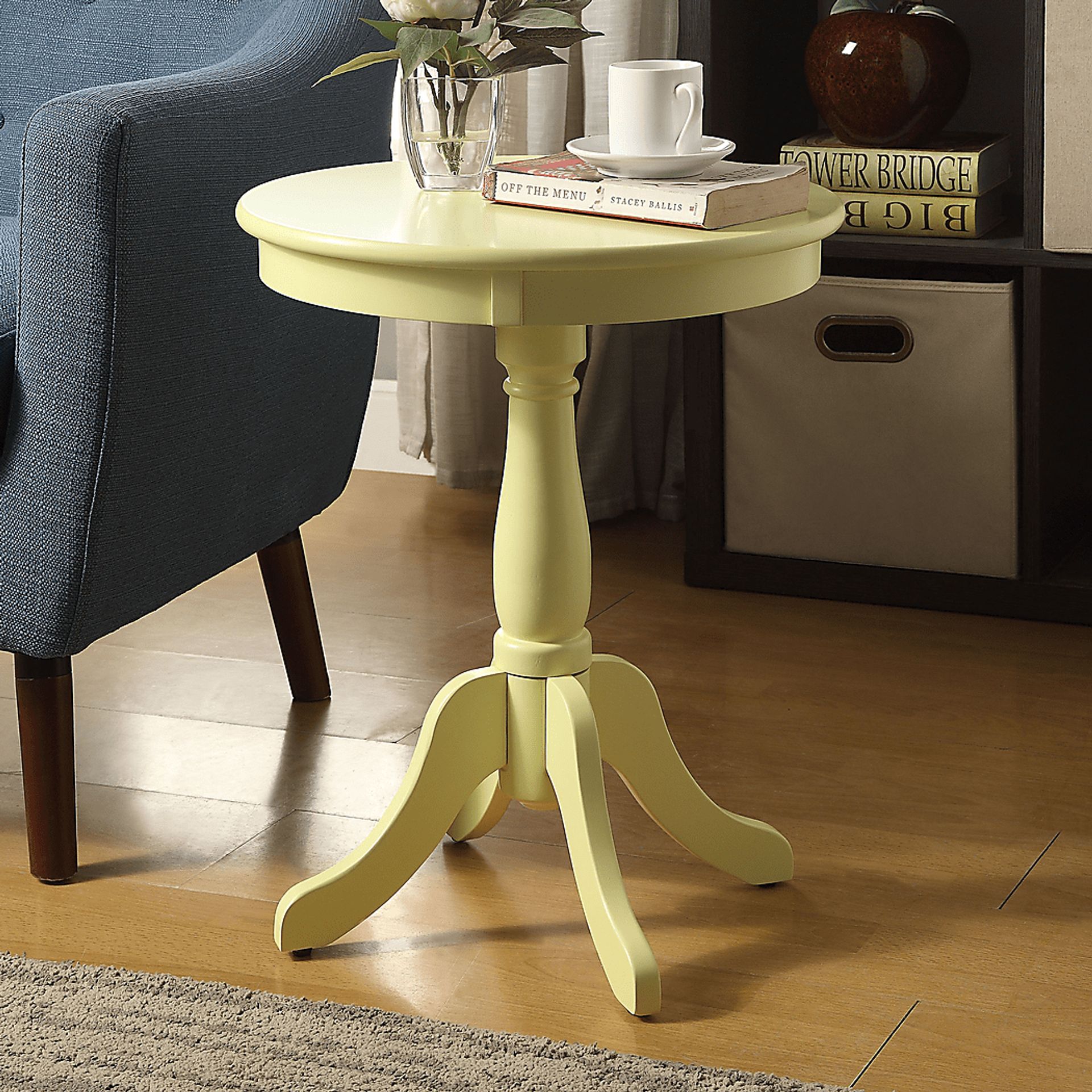 Alger Yellow Accent Table - Image 2