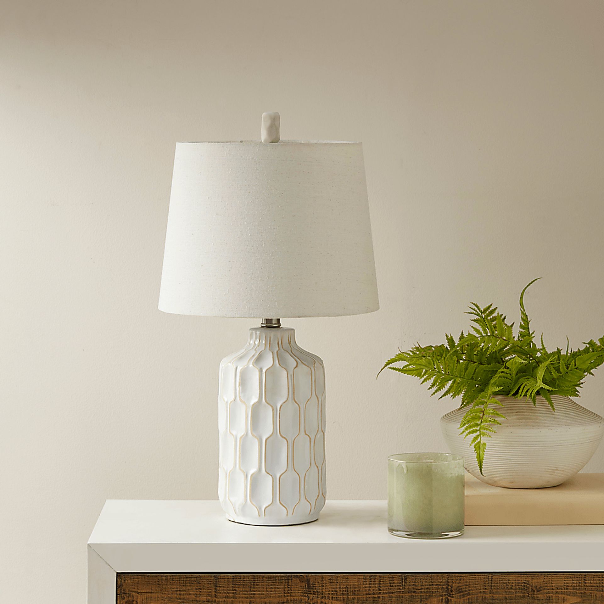 Algeria Shores Ivory Lamp - Image 4