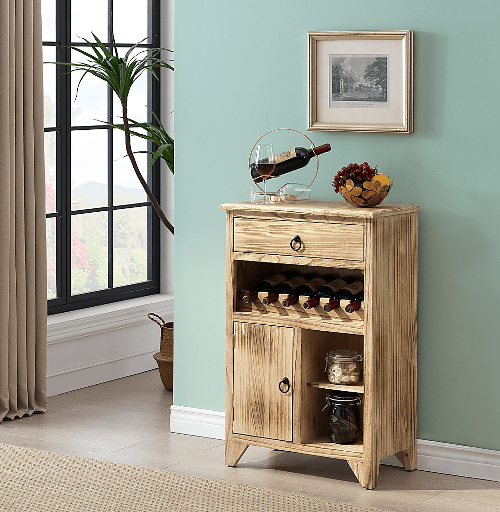 Algerian Brown Wine Cabinet - Image 7
