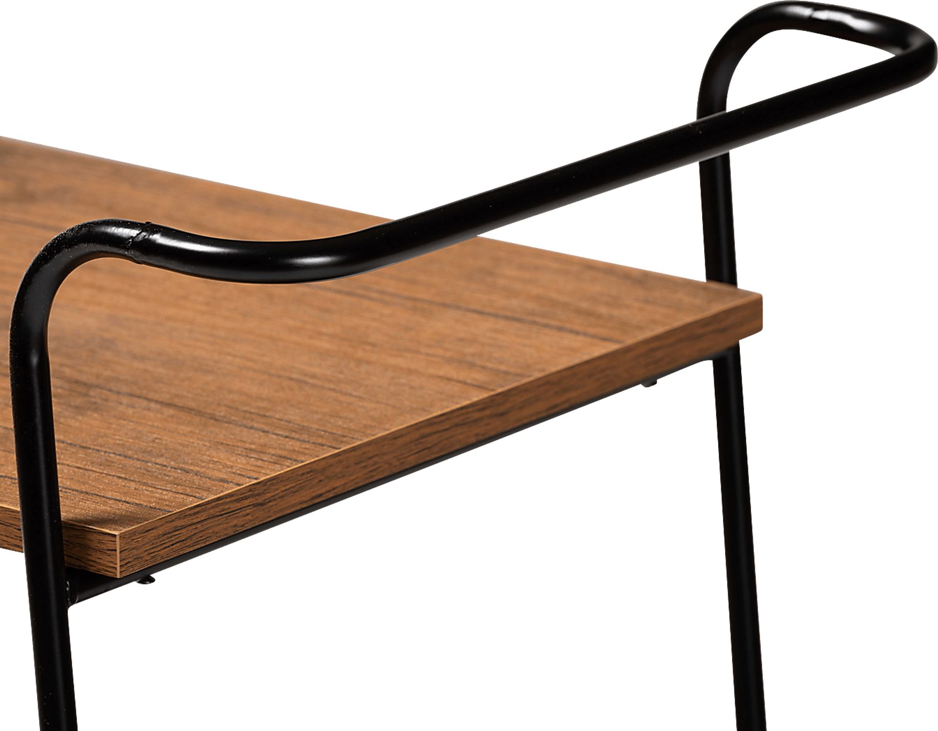 Algona Brown Bar Cart - Image 6