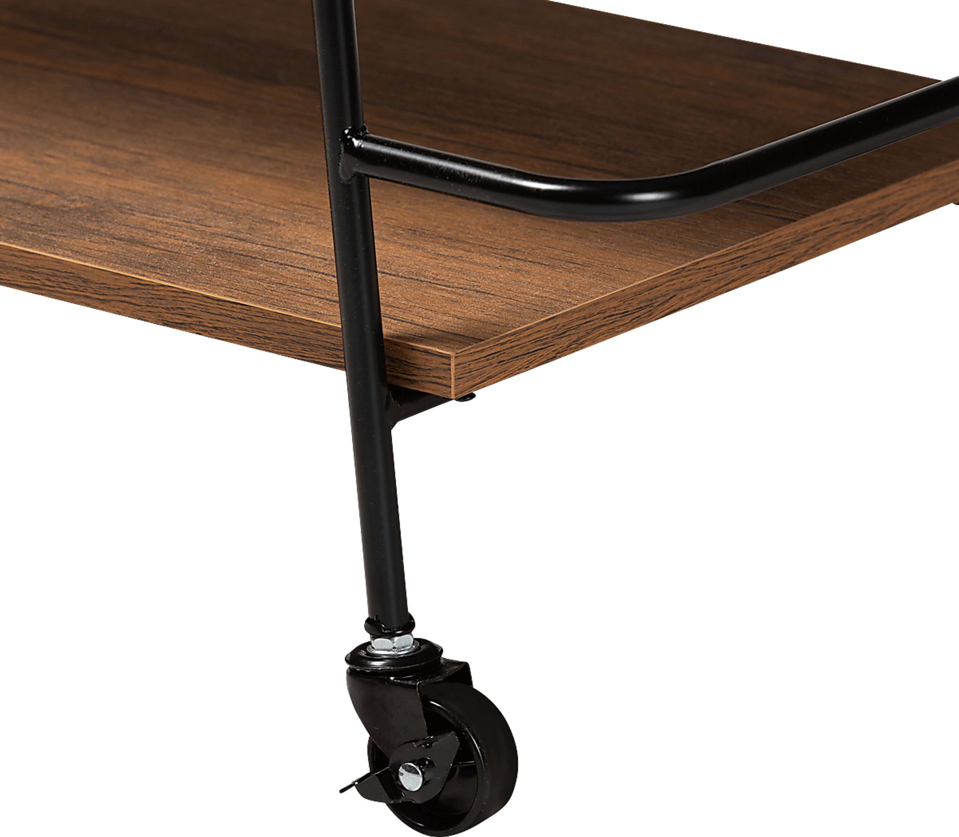 Algona Brown Bar Cart - Image 7