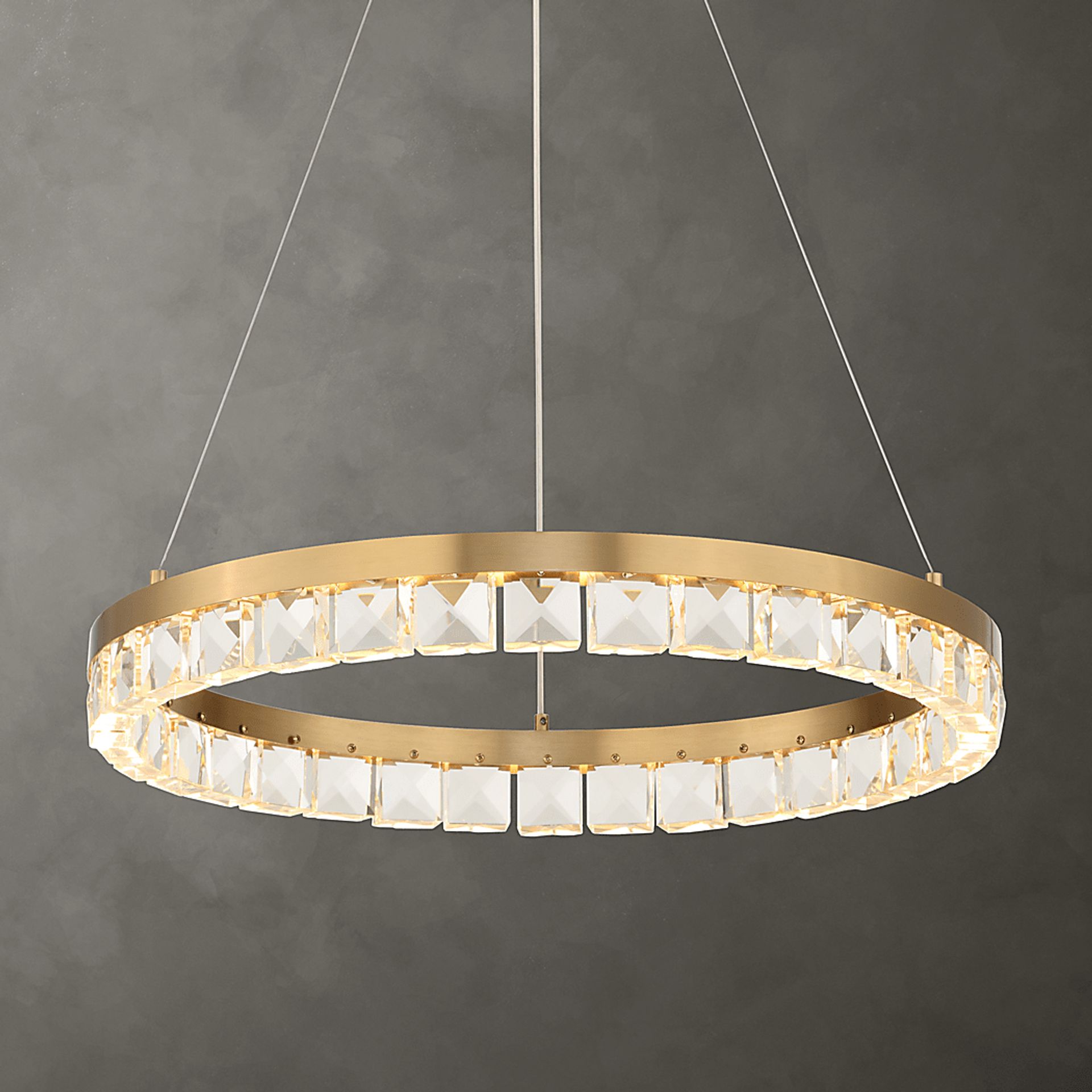 Alhan Brass Chandelier - Image 4