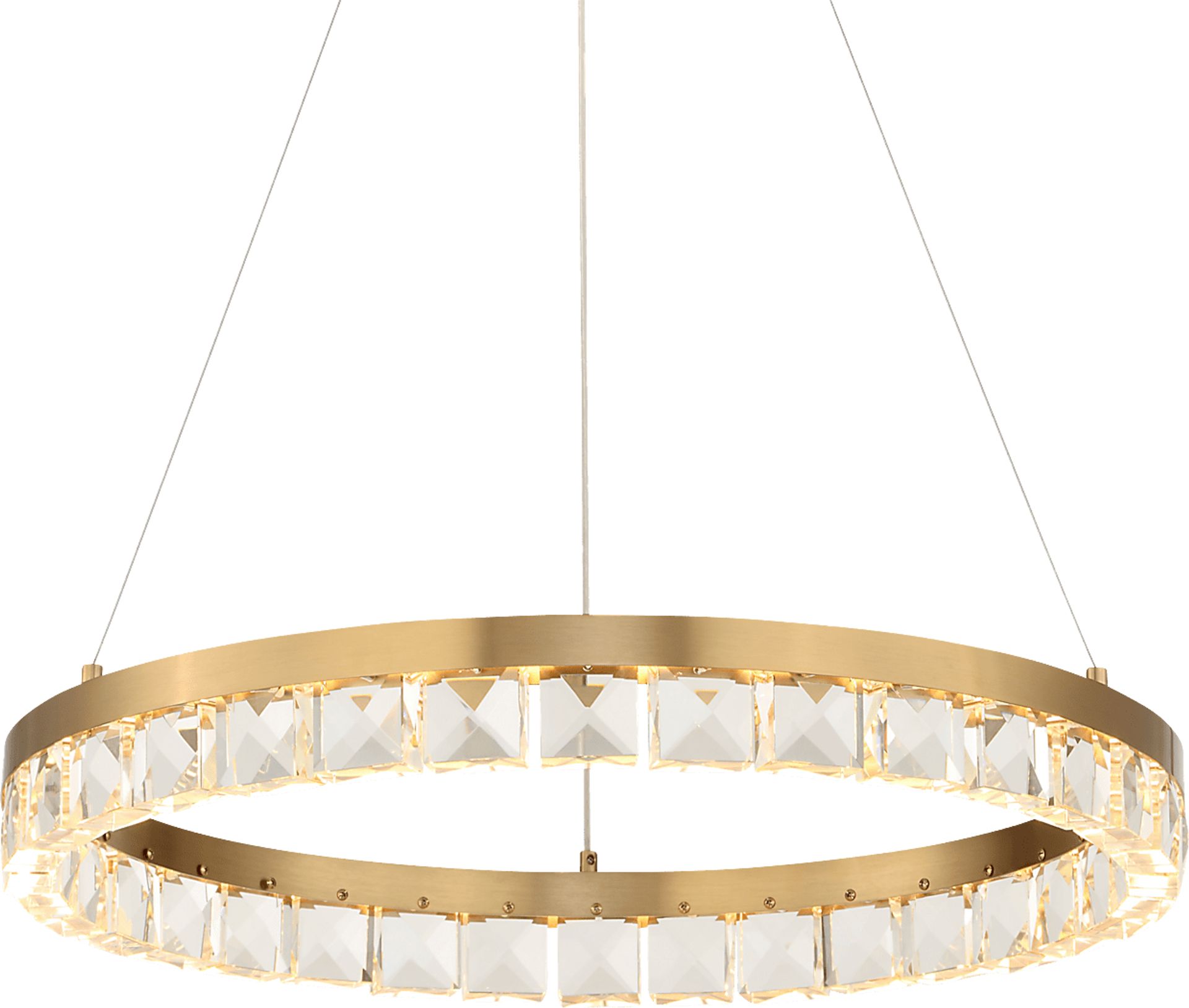 Alhan Brass Chandelier - Image 1