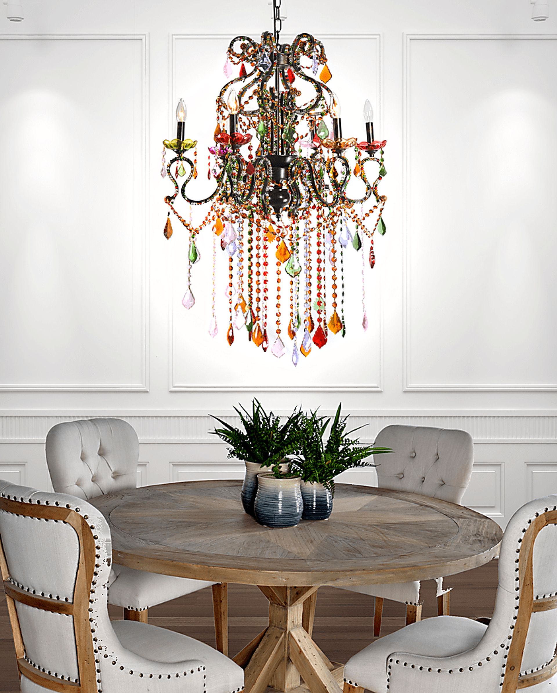 Alhena Brown Chandelier - Image 5