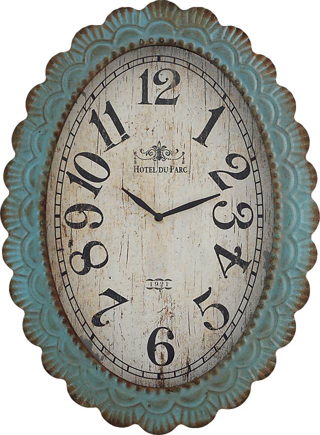 Alian Teal Clock - Thumbnail - Image 1
