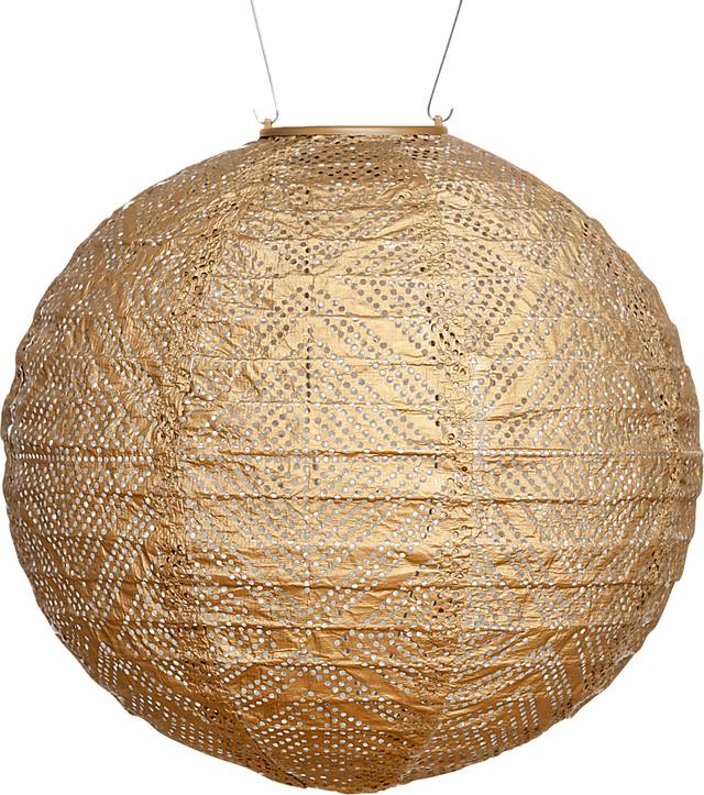 Aliana Bronze Outdoor Solar Lantern - Thumbnail - Image 1