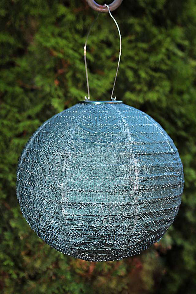 Aliana Ink Outdoor Solar Lantern - Thumbnail - Image 5