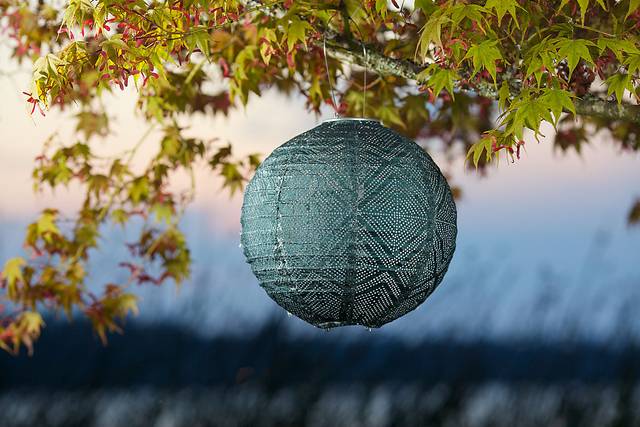 Aliana Ink Outdoor Solar Lantern - Thumbnail - Image 6