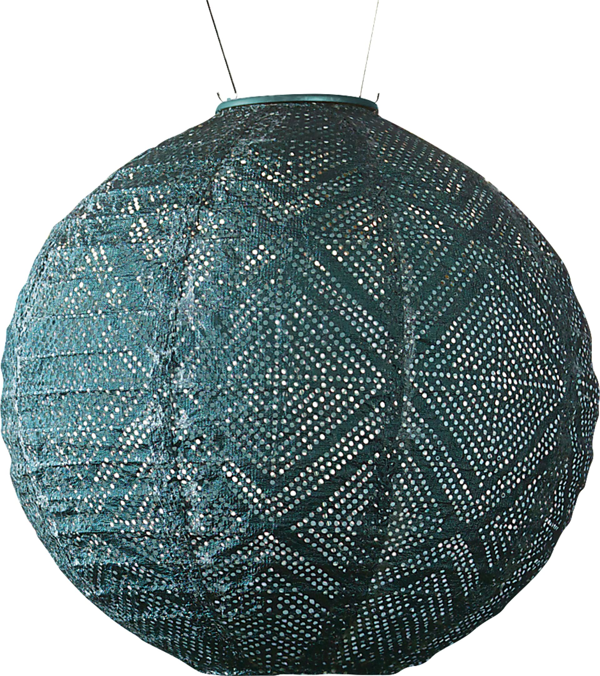 Aliana Ink Outdoor Solar Lantern - Image 1