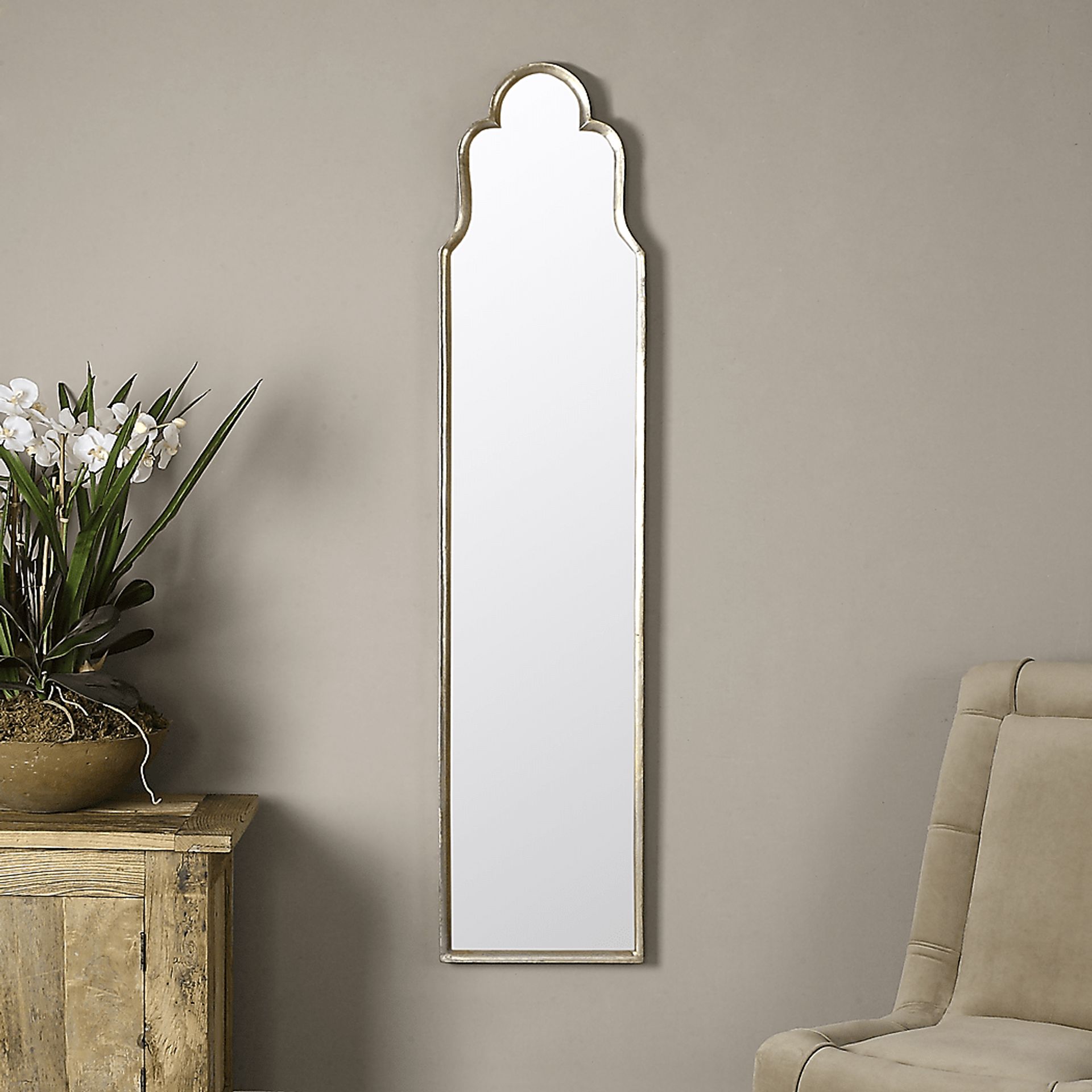 Alicah Silver Mirror - Image 2