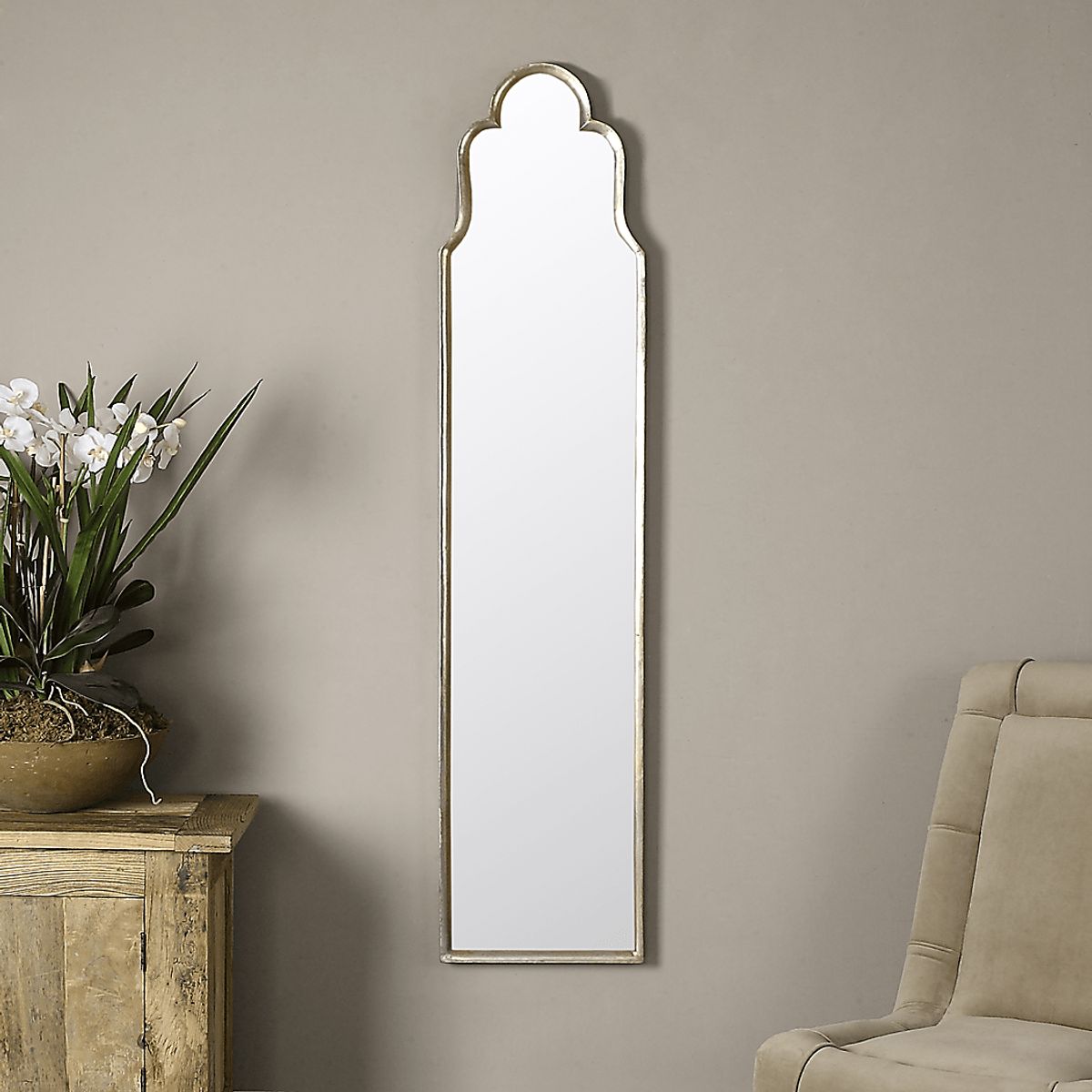 Alicah Silver Gray Mirror | Rooms to Go
