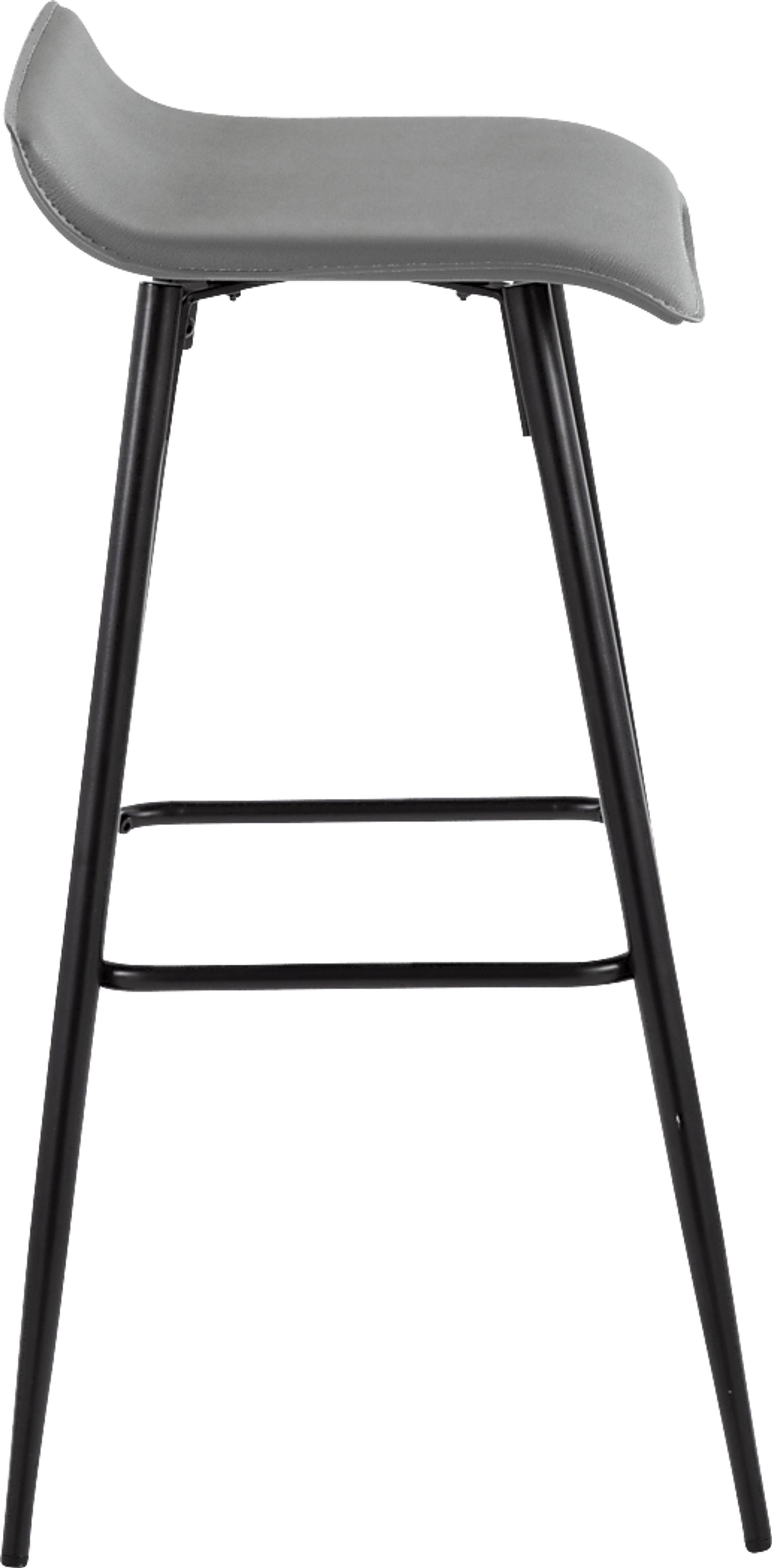 Aliceanna Gray Barstool, Set of 2 - Image 5
