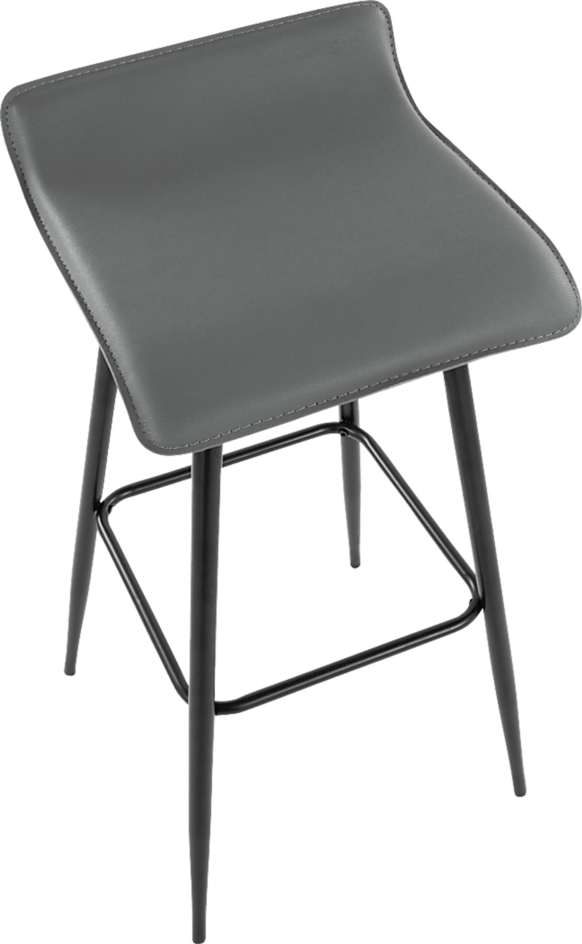 Aliceanna Gray Barstool, Set of 2 - Image 9