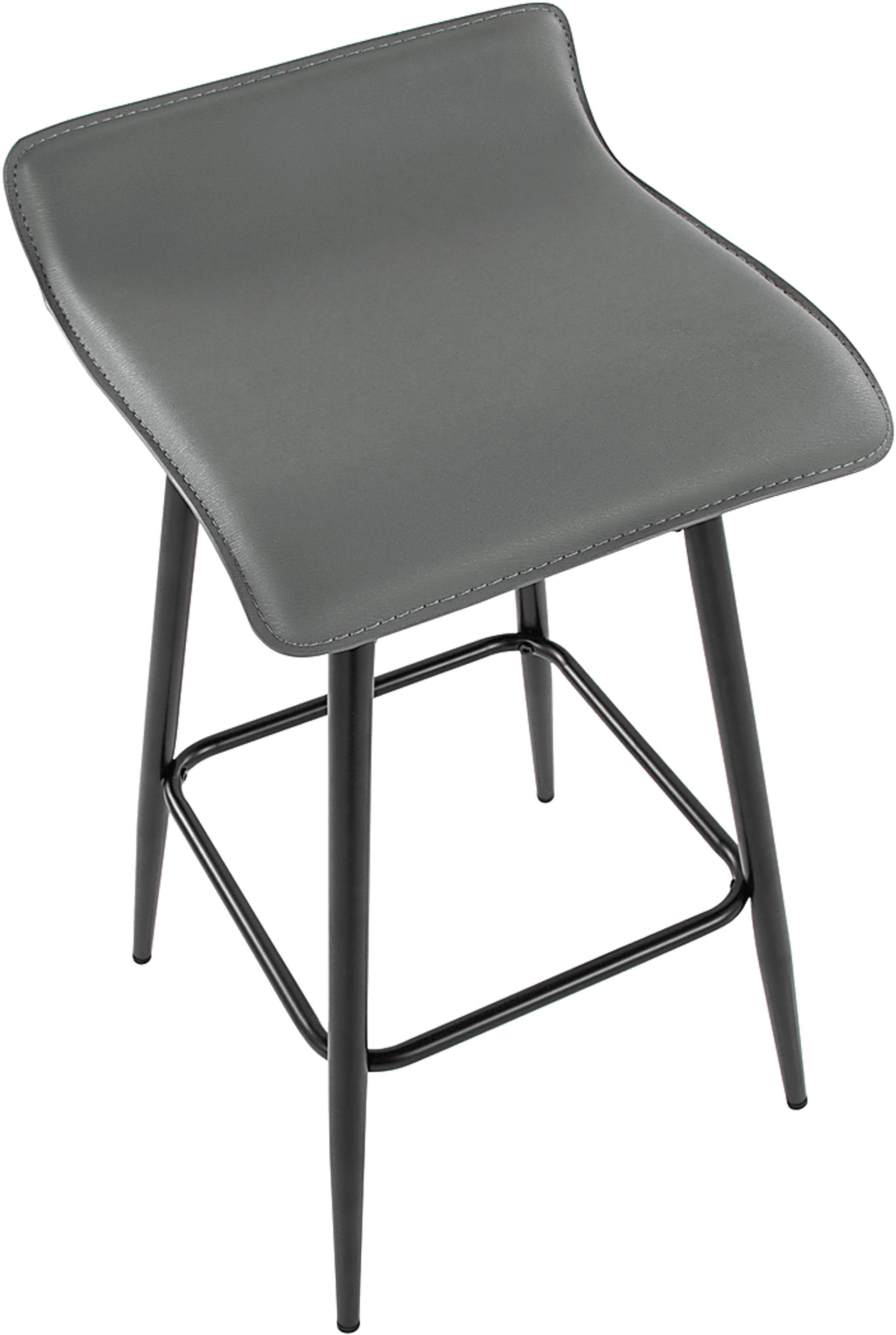 Aliceanna Gray Counter Height Stool, Set of 2 - Image 7