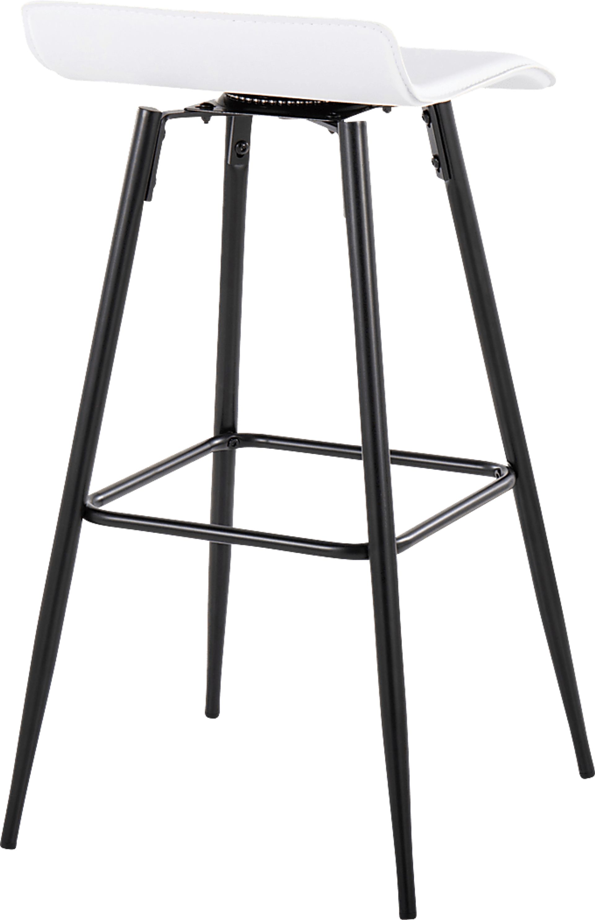 Aliceanna White Barstool, Set of 2 - Image 6