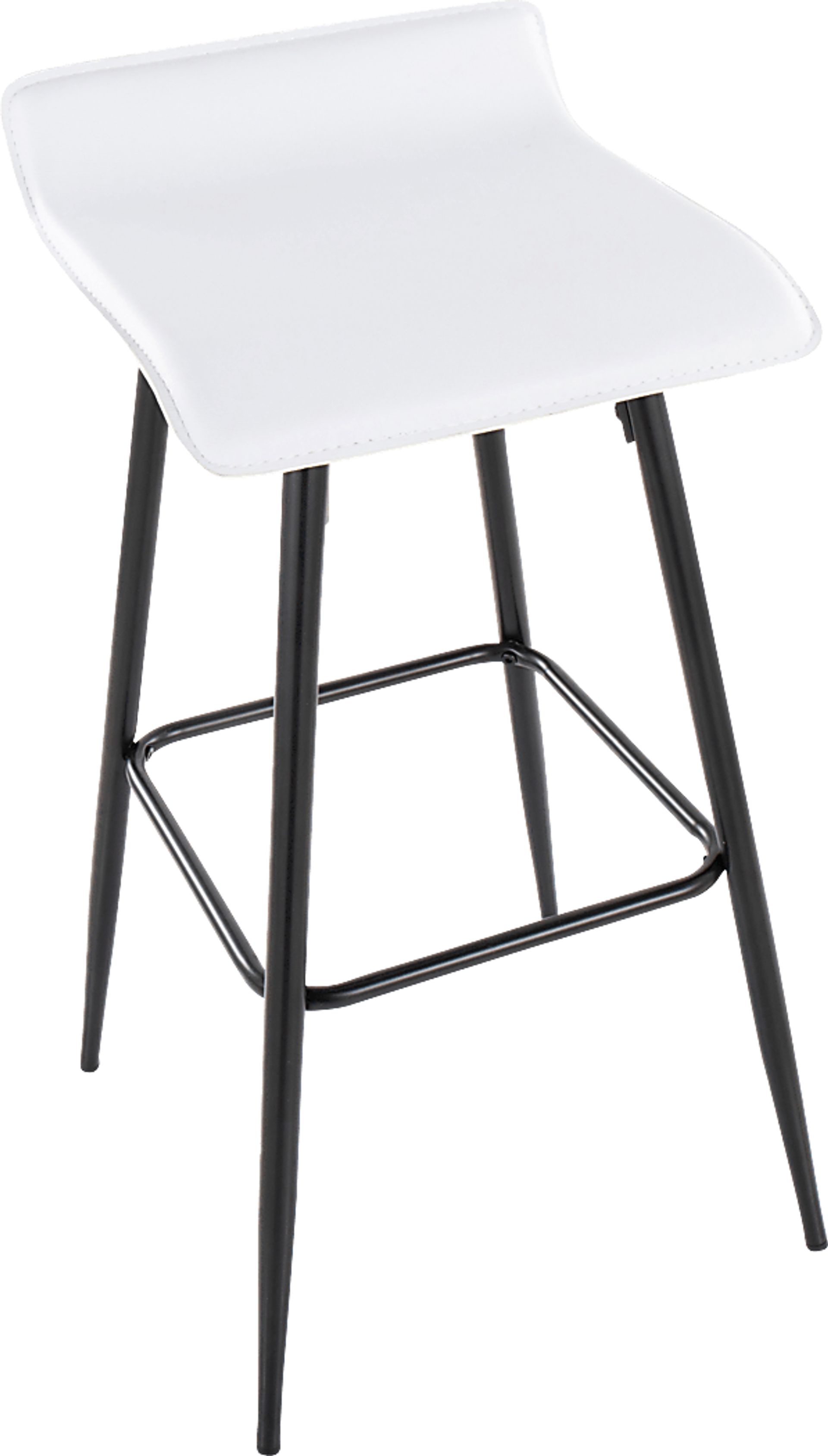 Aliceanna White Barstool, Set of 2 - Image 9
