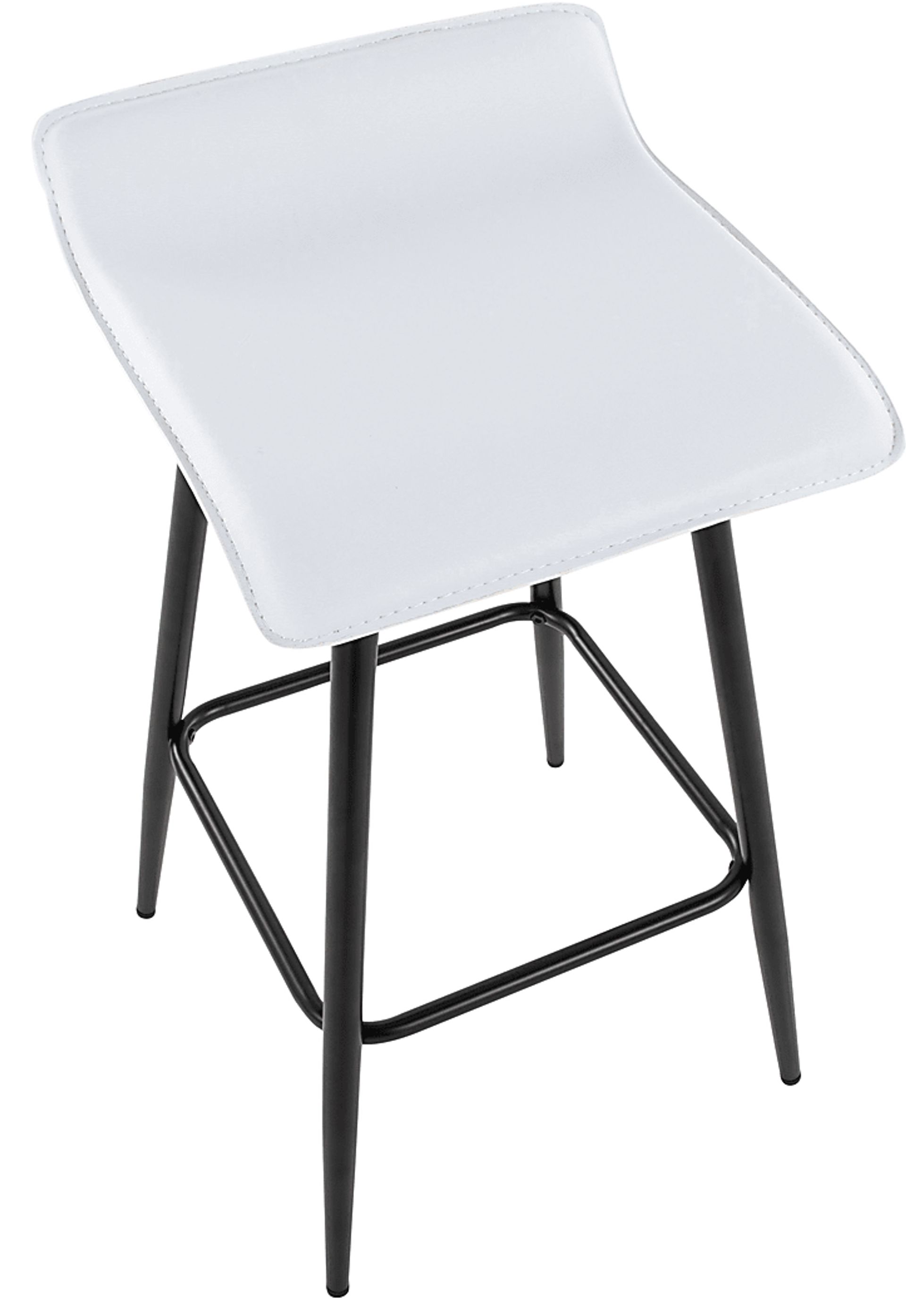 Aliceanna White Counter Height Stool, Set of 2 - Image 7