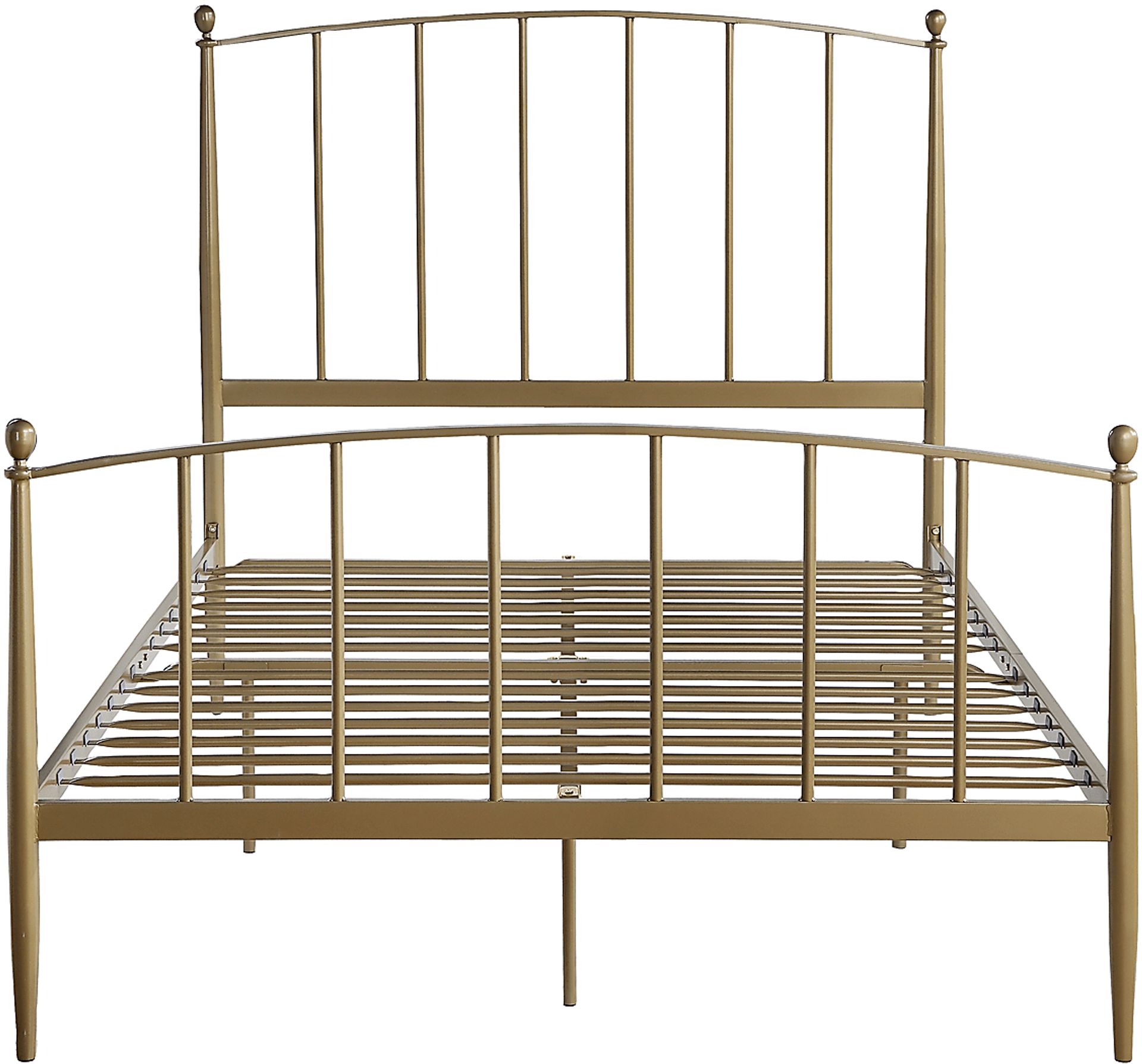Alicemont Gold Full Platform Bed - Image 3