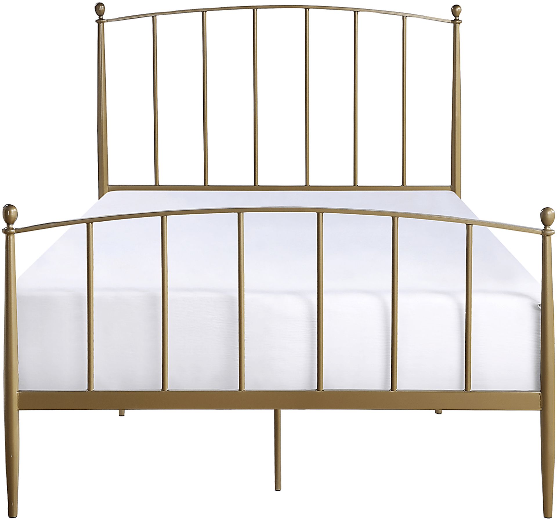 Alicemont Gold Full Platform Bed - Image 4