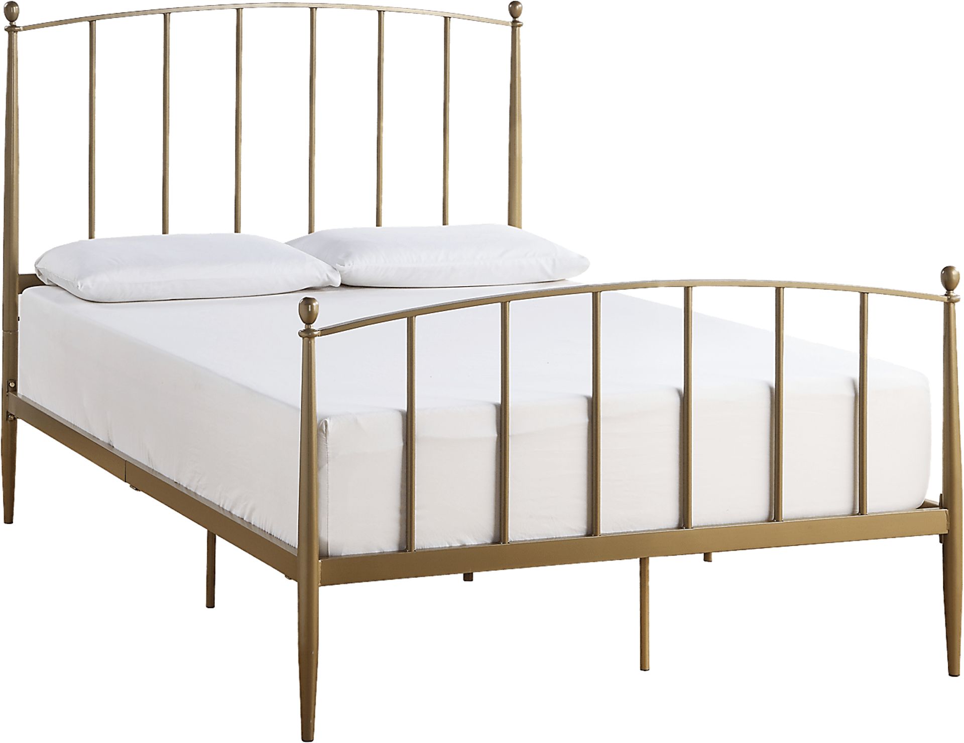 Alicemont Gold Full Platform Bed - Image 1