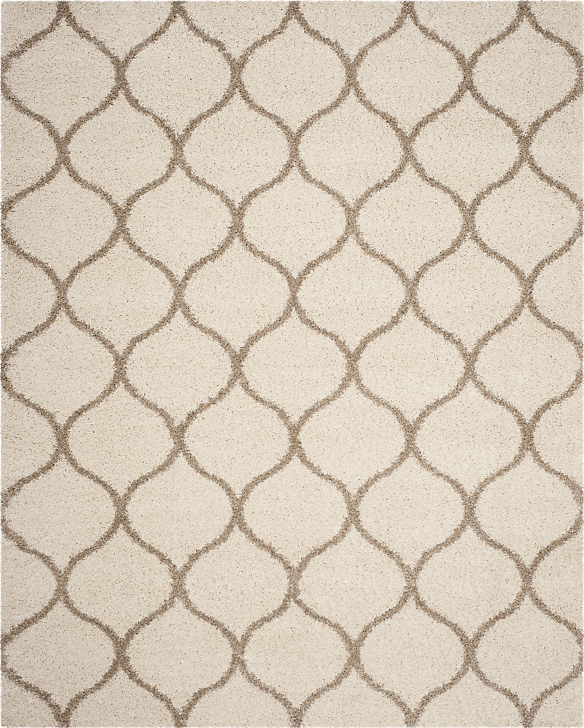 Alicia Ivory 5'2" x 7'8" Rug - Image 1